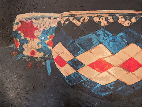 Chandelles en mosaïques